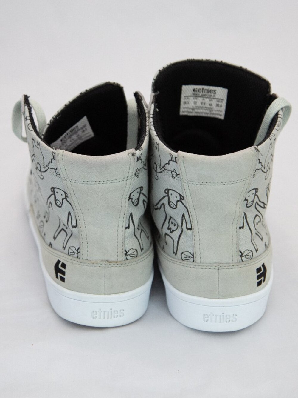 Rare Etnies Jameson HT Sheep Vegan Skate Shoes 10.5 - Picture 3 of 11